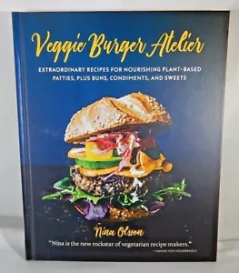 Vegan Vegetarian Cookbook Veggie Burger Atelier Recipes for Plant-Based Patties - Imagen 1 de 9