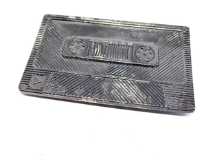 Gürtelschnalle Kassette Nehmen Sie Ihren Stil mit unserem Silber zurück - ein Nostalgiker - Bild 1 von 11