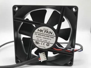 Ventilador HKFAN 1 PIEZA AS8025V12 DC12V 0.50A 80*25MM UPS 4 hilos - Imagen 1 de 3