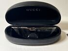 VINTAGE Gucci sunglasses Silver Metal Frame Gray  Lens Men's with case