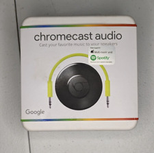 Nouvelle annonceNEW Google Chromecast Audio Media Streamer RUX-J42 - Black