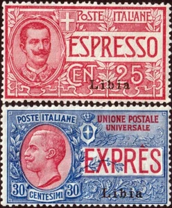 Libia - 1915 - Espressi - Sassone nn.1/2 - nuovi - MNH - Imagen 1 de 1