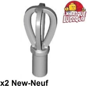 Lego 2x Minifiguren Utensil Küchenutensil Peitsche Schlagzeug Whisk grau 29636 NEU - Bild 1 von 1