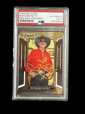 Richard Petty 2008 DONRUSS SPORTS LEGENDS 75 GREATS HOFer card PSA CERTIFIED COA