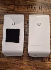 2 Ubiquiti NanoStation Loco M2 2.4GHz Indoor/Outdoor airMax 8dBi CPE used - Afbeelding 1 van 3