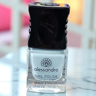 Alessandro Nagellack PASTELL Farbe 27-440 Blueberry Slush hellblau farbig 💞 - Bild 1 von 4