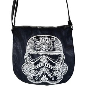 Loungefly Star Wars Stormtrooper Saddle Bag Purse Crossbody Adjustable Strap - Picture 1 of 18