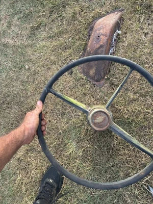 Original Chevrolet/GMC Truck Original Steering Wheel 1954 1955 1956 OEM Pick-up - Image 1 of 4