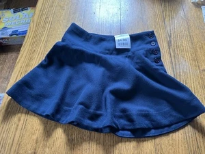 NWT Girls Size 5 Navy Scooter Uniform Skirt - Picture 1 of 4