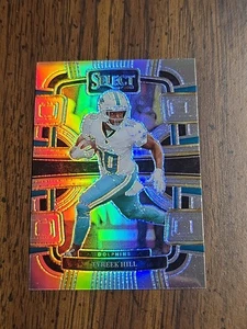 2023 Panini Select #62 Tyreek Hill Silver Concourse #62 Dolphins - Foto 1 di 2