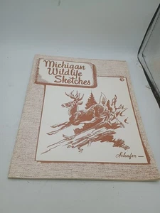 Vintage Michigan Wildlife Sketches Book 1971 - Bild 1 von 7