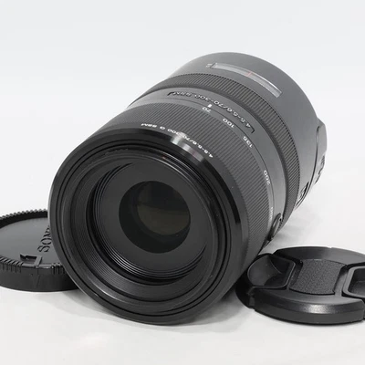Sony SAL70300G 70-300mm F4.5-5.6 G SSM Lens w/Hood, Cap Sony Alpha A-Mount Japan - image 1 of 4