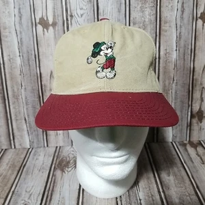 Gorra de cuero con tirantes de la colección Disney Pro Mickey Mouse Golf ¡Envío rápido! - Imagen 1 de 10