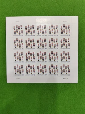 Estampillas de Estados Unidos 2017 sombrero del Tío Sam 5 hojas de 20/un total de 100 Foto 1 de 2