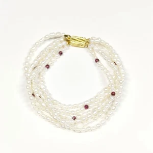 Joyería Pulsera Perla Plata Oro Amarillo Blanco 3285038 - Imagen 1 de 11