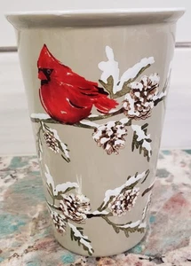 St Nicholas Square Cardinals Birds Tall Coffee Mug Tumbler - Picture 1 of 5