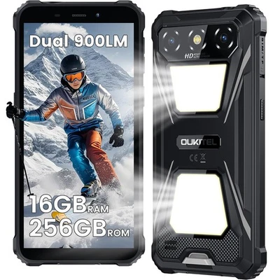 Oukitel G5 Outdoor Smartphone 16GB+256GB 6300mAh Dual SIM Ohne Vertrag Handy NFC - Bild 1 von 4