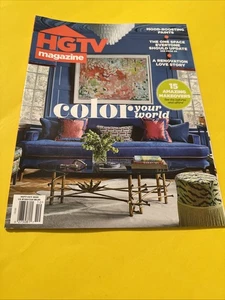 HGTV Magazine Sept/Oct 2025 COLOR YOUR WORLD -Brand New! - Picture 1 of 2