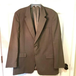 Abrigo deportivo Brooks Brothers Brooks Ease gris lana 2 botones ventilación única para hombre 44 L - Imagen 1 de 7