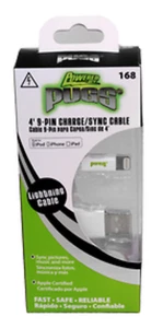 Pugs 4ft. iPhone 5/6 Charge/Sync Cable - Picture 1 of 11