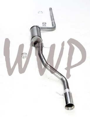 Stainless CatBack Exhaust Muffler System 04-09 Ford Focus Coupe/Sedan 2.0L/2.3L - Image 1 of 2