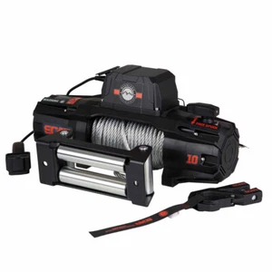 SCAR 10 10000 lb. Cabrestante con cable de acero y control remoto inalámbrico para Jeep Ford Toyota - Imagen 1 de 6