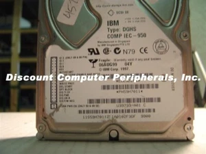 IBM 4GB 3.5" 7200 RPM SCSI 80PIN Hard Drive DGHS-04Y Tested Good Our Drives Work - Picture 1 of 1
