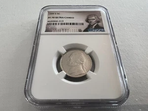 1999-S JEFFERSON NICKELS NGC PF70 ULTRA CAMEO "TOP POP" - Bild 1 von 4