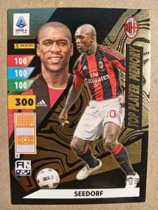 SEEDORF TOP PLAYER MEMORY (MILAN) TOP PLAYER PLUS-ADRENALYN 2024-2025 - Picture 1 of 2