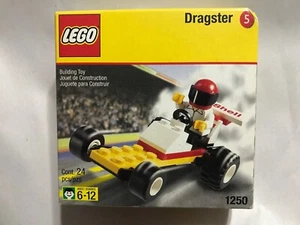 LEGO 1250 Shell Dragster New with dinged corner - Picture 1 of 2