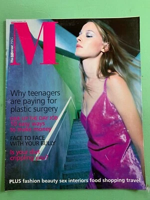 M magazine 2-November-1999 PAUL O'GRADY interview Models Hollayanne & Laura - Image 1 of 2