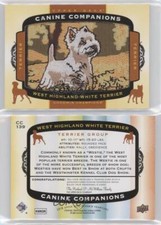 2018 Goodwin Champions Canine Companions Terrier Tier 1 West Highland White