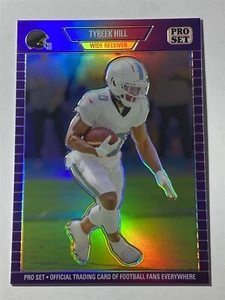 TYREEK HILL 2024 Leaf Pro Set Metal Limited Edition #PSG115 Purple 13/15 (F4) - Picture 1 of 2