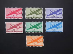 #C25-C31 1941-46 Airmail Issues MNH OG VF/XF "Includes New Mounts" #5c - Picture 1 of 3