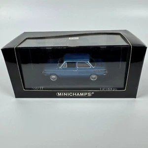 Minichamps 1/43 1967-72 NSU TT Gemini azul metálico nuevo en caja - Imagen 1 de 15