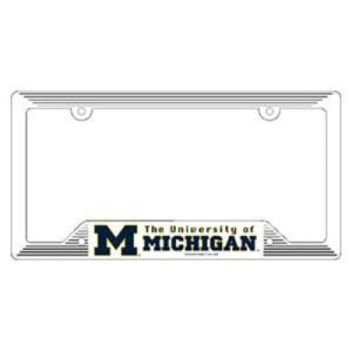 Michigan Wolverines Plastic License Plate Frame - Image 1 of 1