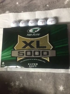 TOP FLITE XL 5000 super soft x15 New & Sealed & x5 VGC PINNACLE Gold Golf Balls - Picture 1 of 12