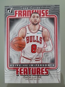 2020-21 Panini Donruss Zach LaVine #5 Bulls Franchise Features NBA Basketball