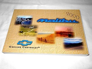 2000 CHEVROLET MALIBU OWNER'S MANUAL. / FREE S/H - OEM / CLEAN - Picture 1 of 3