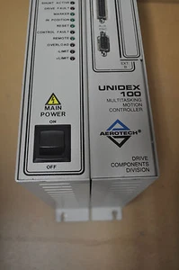 AEROTECH UNIDEX 100 MOTION CONTROLLER,MODEL:ES 13871-1/U100Z-A-160-F2.5 REV A - Picture 1 of 8