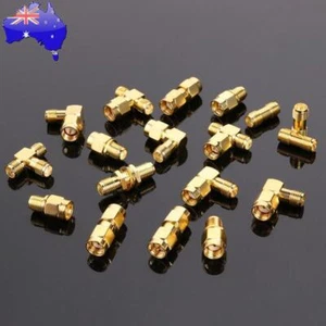 18pcs Male Plug RF Coaxial Connector Crimp Female Antenna Converter Adapter Set - Zdjęcie 1 z 8