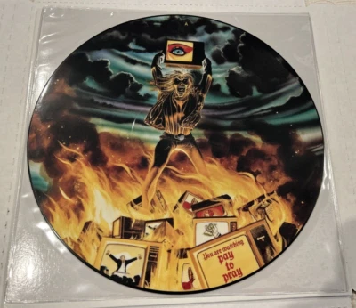 IRON MAIDEN -HOLY SMOKE- 1990 ORIGINAL UK IMPORT PICTURE DISC VINYL 12 EMPD 153 - Image 1 of 4