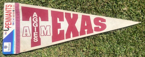 Texas A&M Aggies Classic Logo Officially Licensed Pennant Cover