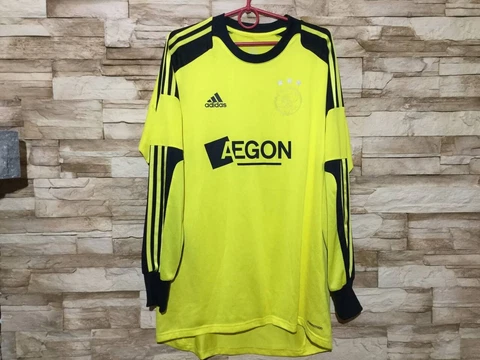 AJAX AMSTERDAM 2013 2014 GOALKEEPER FOOTBALL SHIRT SOCCER JERSEY ADIDAS Sz XL Cover