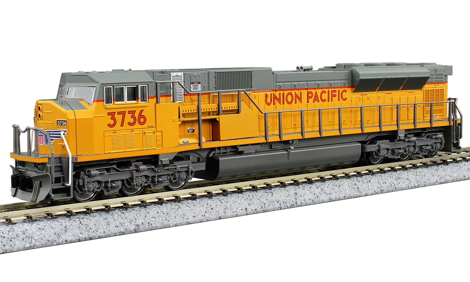 KATO 1765624 N SCALE EMD SD90/43MAC UNION PACIFIC 3736 176-5624 DC DCC READY