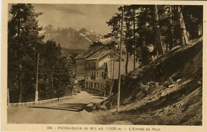 France Peira Peira-Cava old sepia postcard  - Picture 1 of 3