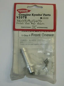 Eje delantero unidireccional Kyosho VZ078 para V-One R - Nuevo en paquete - Imagen 1 de 2
