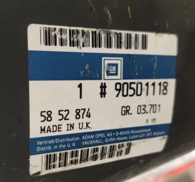 Silenciador Original Opel ESD Para Vectra B - 1.6i 1.7TD - 90501118 - Imagen 1 de 2