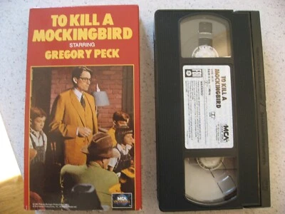To Kill a Mockingbird (VHS, 1994) Gregory Peck MCA - Image 1 of 2