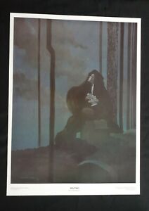 "Waiting" Print by Berni Wrightson 1976 File Copy. NM/M condition. 